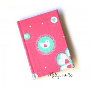 Mod Podge fabric covered book